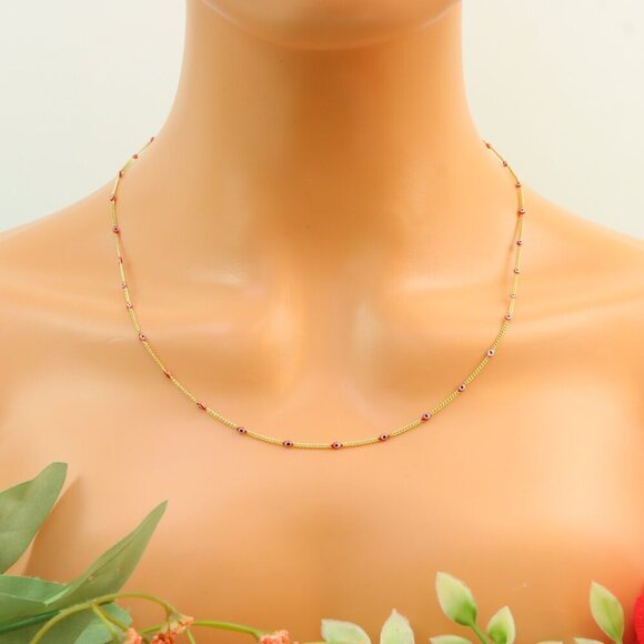 "New Beautiful Design Necklace Chain for Women/Girls, Gift, N737 - Picture 10 of 10